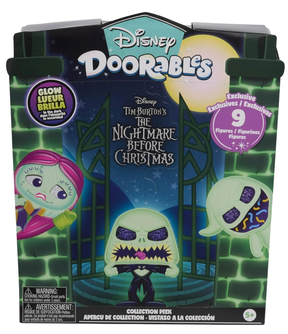 Disney Doorables Tim Burton’s The Nightmare Before Christmas Peek New With Tag