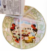 Disney Parks Epcot France Mickey & Minnie Café Gourmand Plate Set 4 New With Tag