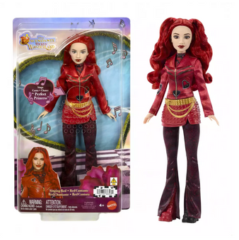 Disney Red Singing Doll Descendants Wicked Wonderland 11''