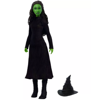Universal Pictures' Wicked Singing Elphaba 11" Fashion Doll with Accessories New