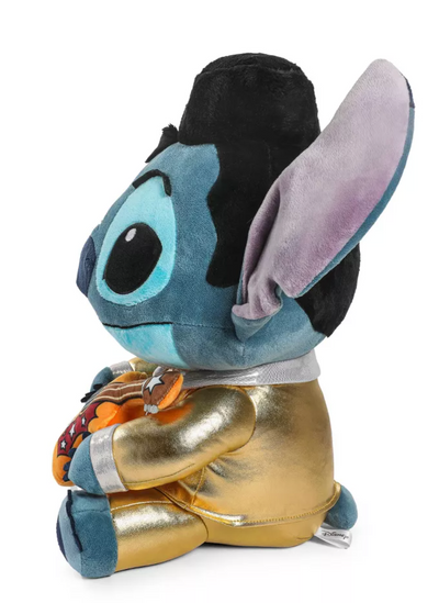 Disney Neca Lilo and Stitch Hug Me Plush Elvis Gold Suit Stitch HugMe New Sealed