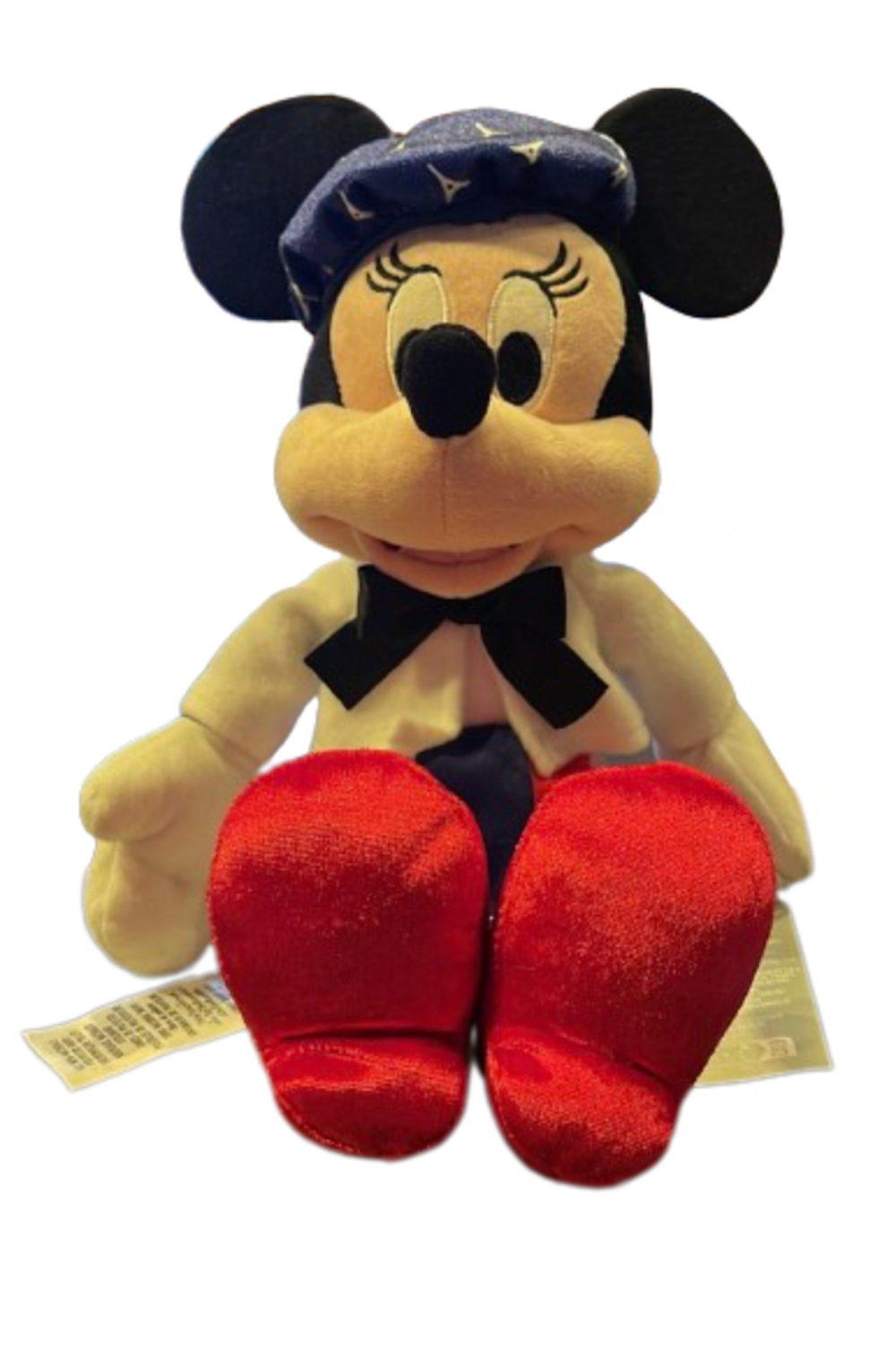 Disney Parks Epcot France Minnie Dressed Up Plush New with Tag