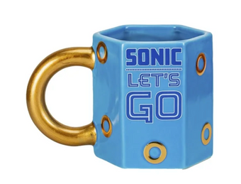 Zak Designs Sculpted Coffee Mug, Sonic The Hedgehog New With Tag