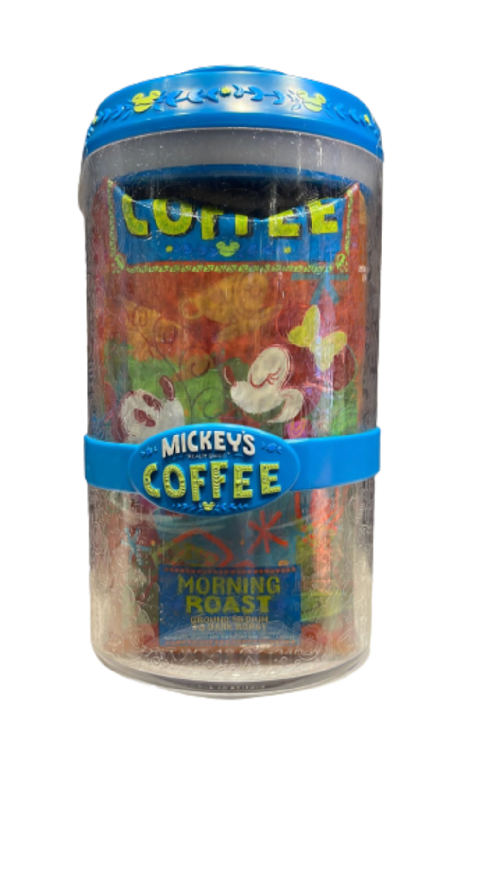 Disney Mickey's Really Swell Coffee Morning Roast Blend and Container New