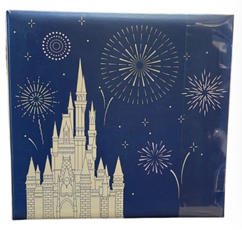 Disney Parks Walt Disney World Gold Fireworks Photo Album New With Tag