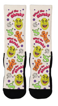 Universal Studios "What the Shrek?" Adult Socks New With Tag