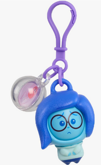 Just Play Inside Out 2 Fidget Figure Keychains Sadness Kids Toys New With Tag