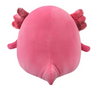 Squishmallows Valentine 12" IndieMae Burgundy Axolot with Hearts Plush New w Tag