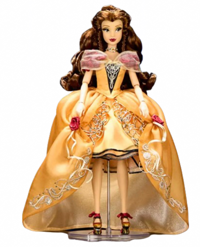 Disney Parks LE Belle Doll Beauty Beast Designer Collection Dance Series New
