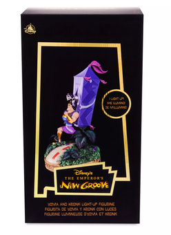 Disney Parks Yzma and Kronk Light-Up Figure Emperor's New Groove 25 New With Tag