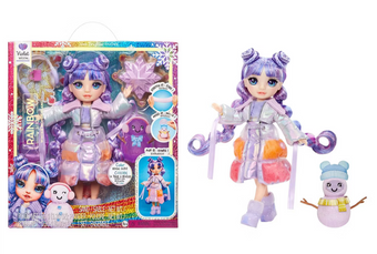 Rainbow High Winter Wonderland Violet Purple 11" Fashion Doll Toy New With Box