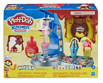 Play-Doh Kitchen Creations Drizzy Ice Cream Playset Toy New With Box