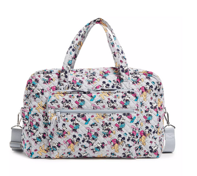 Disney Mickey and Friends Piccadilly Paisley Weekender Bag by Vera Bradley New