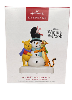 Hallmark 2023 Keepsake Winnie the Pooh A Happy Holiday Hug Ornament New w Box