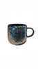 Disney Parks Mickey Icon Black Iridescent Ceramic Coffee Mug New