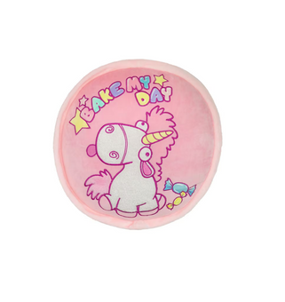 Universal Studios Despicable Me Bake My Day Fluffy Unicorn Pillow New with Tag
