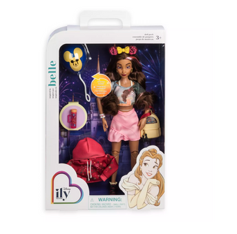 Disney Ily 4EVER Doll Inspired by Belle with Accessories New Edition with Box