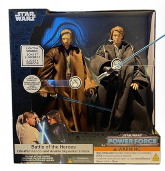 Disney Parks Star Wars Power Force Battle of Heroes Obi Skywaler New With Tag