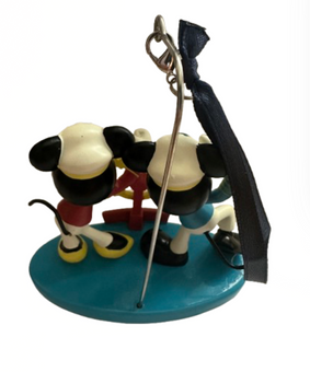 Disney Parks Cruise Line Mickey and Minnie Welcome Aboard Christmas Ornament New