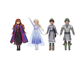 Disney Frozen 2 Forest Expedition Set Anna Elsa Ryder & Honeymaren Figures New