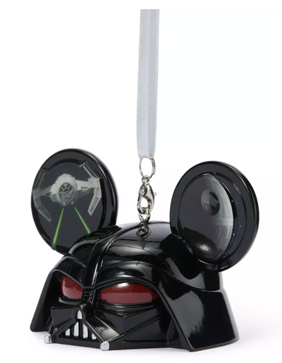 Disney Parks Star Wars Darth Vader Mickey Ear Hat Christmas Ornament A New Hope