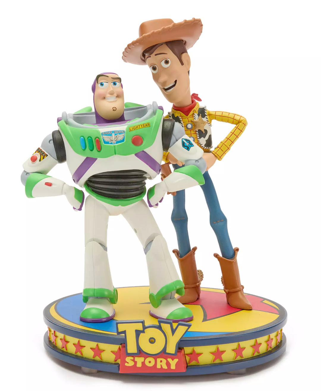 Disney Parks Woody and Buzz Lightyear Musical Figure Toy Story