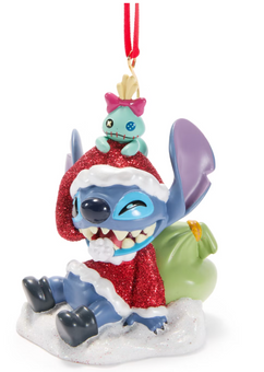 Disney Parks Stitch and Scrump Christmas Ornament, Lilo & Stitch New With Tag