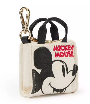 Disney Parks Mickey Mouse Mini Tote Coin Purse Bag Charm New With Tag