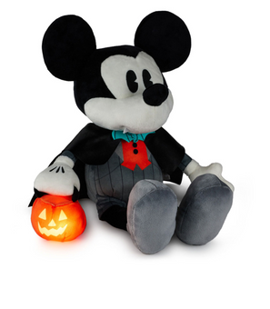 Hallmark Halloween Disney Mickey Vampire Plush With Light New with Tag