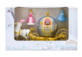 Disney Parks Cinderella Horse and Carriage Play Set New With Box