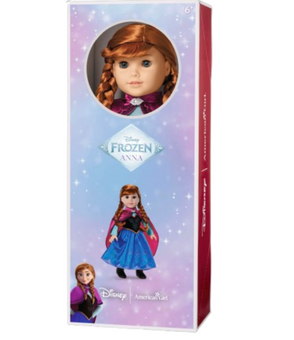 American Girl Disney Frozen Anna Doll 18 inch New with Box