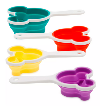 Disney Parks Mickey Mouse Icon Measuring Cups Set New With Tag