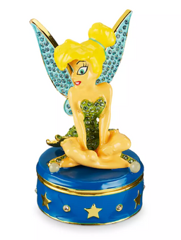Disney Parks Tinker Bell Trinket Box by Arribas Brothers New with Box