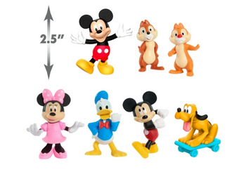Disney Junior Mickey and Friends 7pcs Collectible Figure Toy Set New with Box