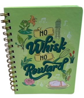 Disney Parks No Whisk no Reward Journal Spiral Notebook New