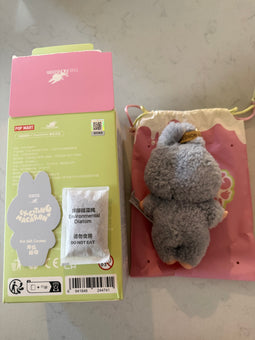 Pop Mart Labubu The Monsters Macaron Sea Salt Coconut Vinyl Face Plush Keychain