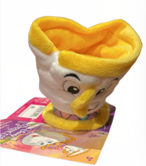 Disney Parks 2023 Beauty and the Beast Chip Shoulder Plush Toy New with Tag