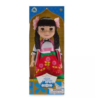 Disney Animator's Collection It's a Small World Mexico Singing Doll New with Box