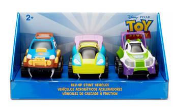 Disney Parks Pixar Toy Story Pullback Vehicles Set of 3 New With Tag