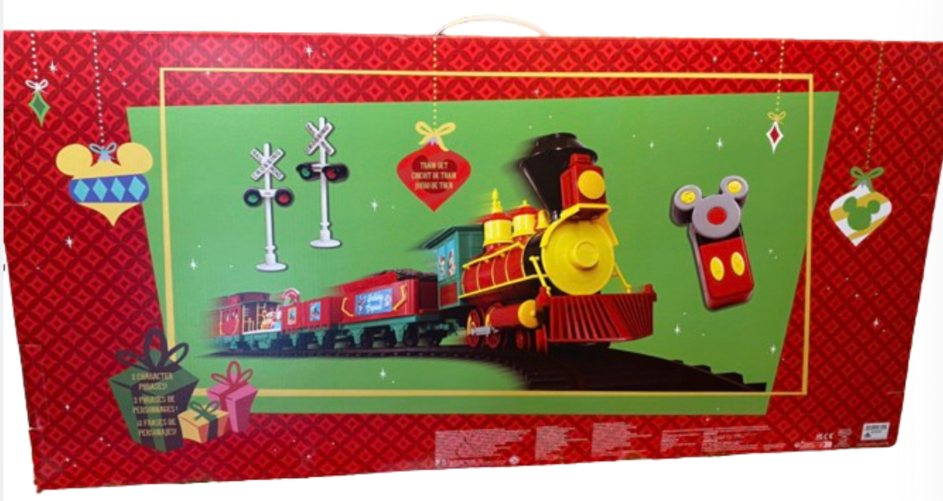 Disney Parks Holiday Express Christmas Mickey & Friends Train Set New With Box