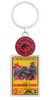 Universal Studios Jurassic World Malta Fight Night Poster Keychain New With Tag