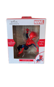 Hallmark Disney Spider-Man Swings and Sways Christmas Ornament New with Box