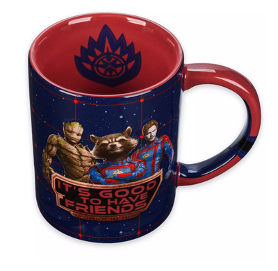 Disney Marvel Guardians of the Galaxy It's Good to Have Friends Coffee Mug New