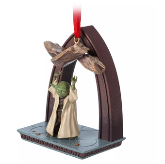 Disney Star Wars Attack of the Clones Yoda Sketchbook Christmas Ornament New Tag