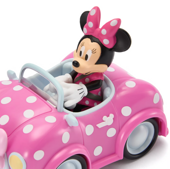 Disney Parks Minnie Mouse Pullback Car Pink Toy New With Tag