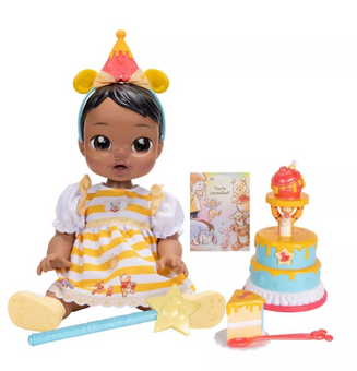 Disney Darlings Magical Birthday Surprises Winnie the Pooh Doll Toy New W Box