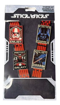 Disney Parks Star Wars Dark Side Pin Trading Starter Set New With Tag
