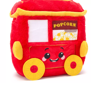 Disney 2026 D23 Popcorn Cart Train Plush Disney Iconics New with Tag