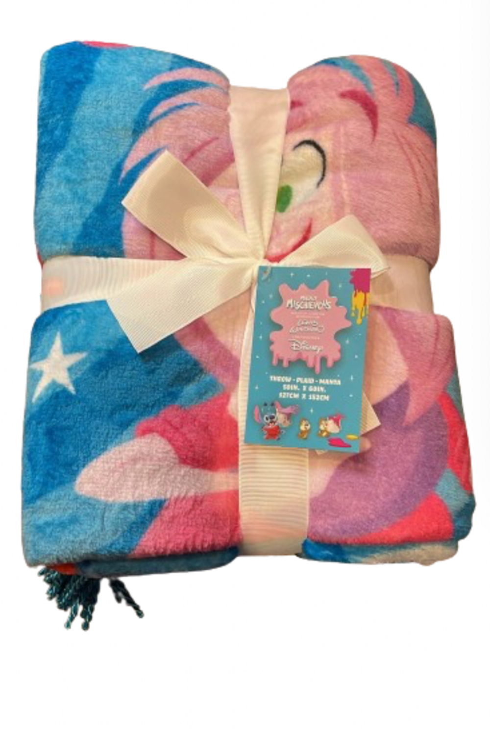 Disney Parks Madly Mischievous Throw Blanket by Lewis Whitman New with Tag