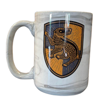 Universal Studios Harry Potter Retro Hufflepuff Coffee Mug New With Tag